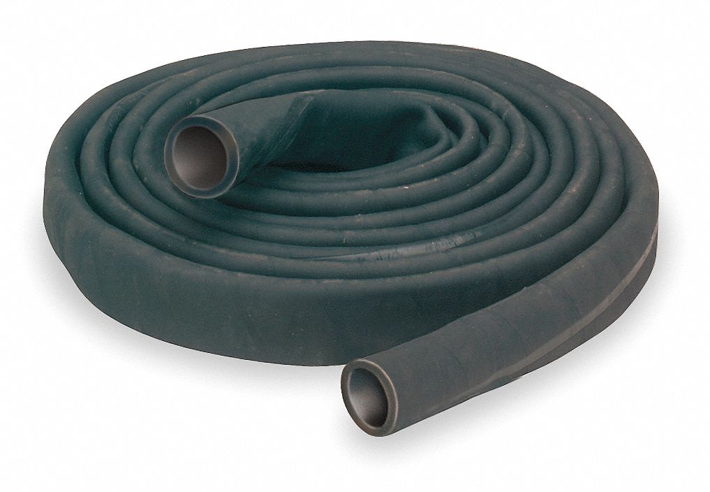 CONTINENTAL Water Discharge Hose, Bulk Hose, Synthetic Rubber, 2 1/2 in
