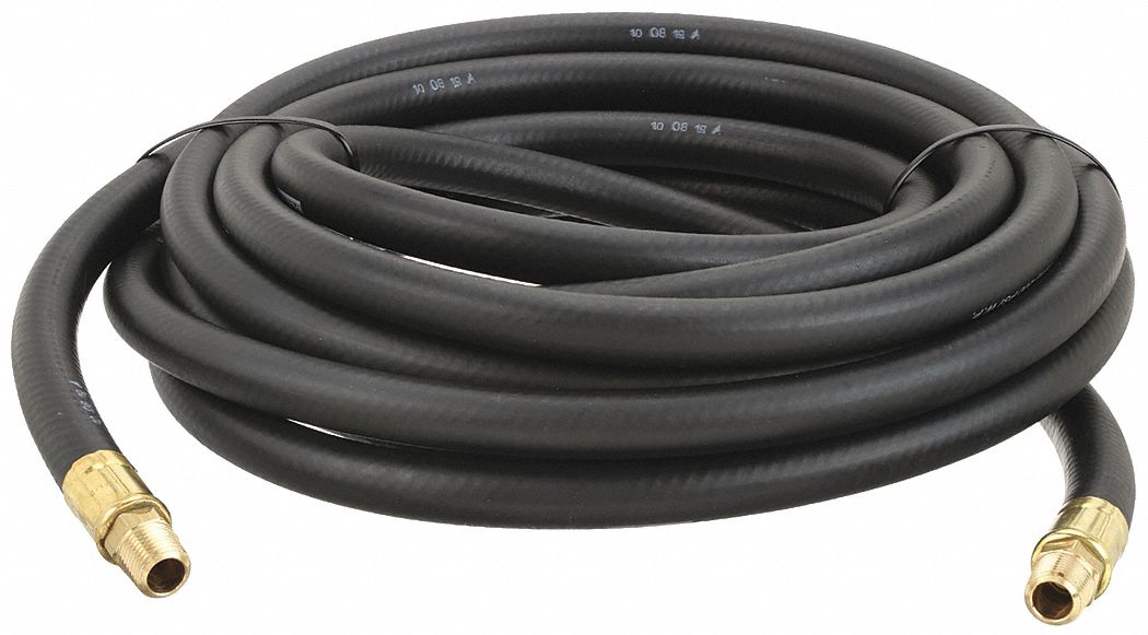 3/8 Black Rubber Anhydrous Hose