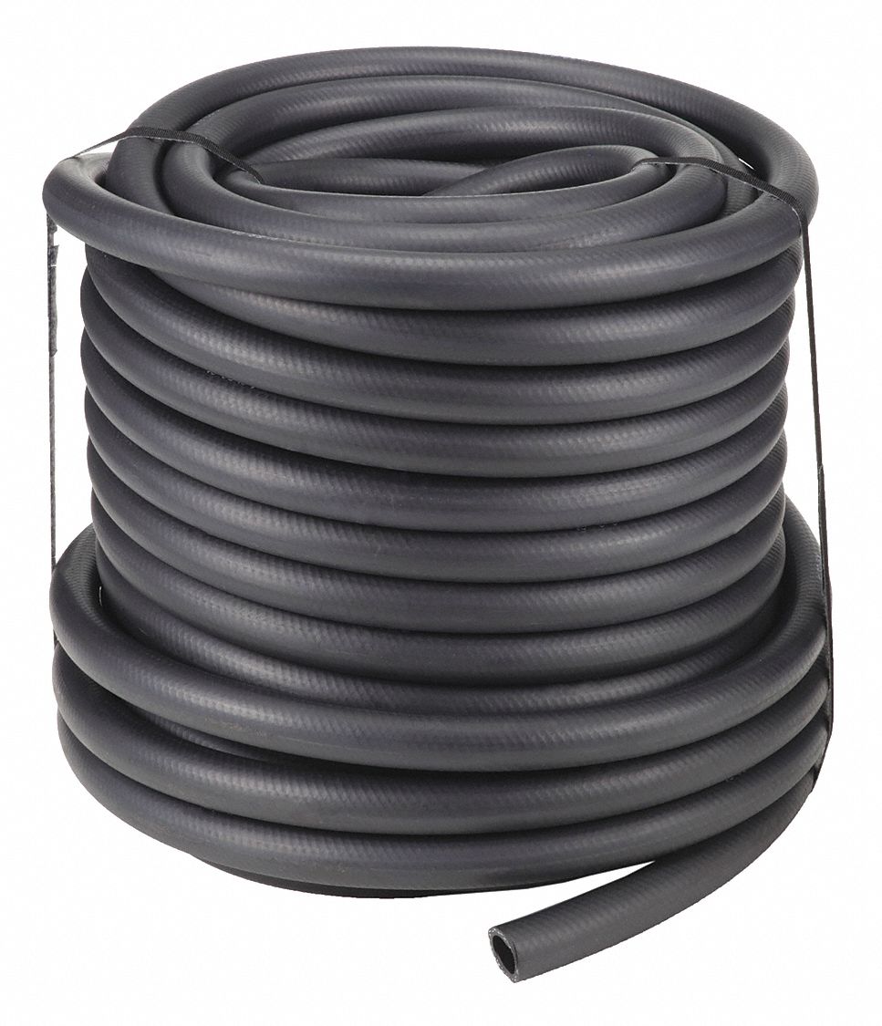 AIR HOSE, ¾ IN INSIDE DIAMETER, BLACK, 200 PSI MAX. WORKING PRESSURE AT 70 ° F, 150 FT L