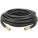 AIR HOSE, ¾ IN INSIDE DIAMETER, BLACK, BRASS 3/4 IN MNPT X BRASS 3/4 IN MNPT