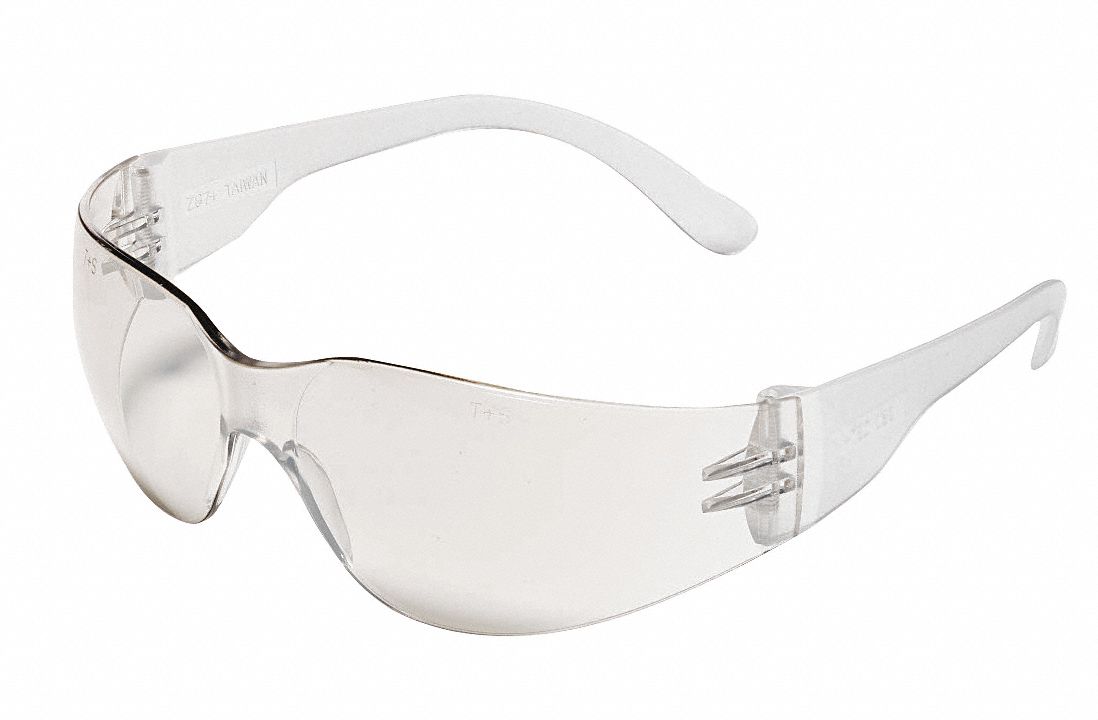 CONDOR Condor™ Mini V ScratchResistant Safety Glasses , Indoor/Outdoor