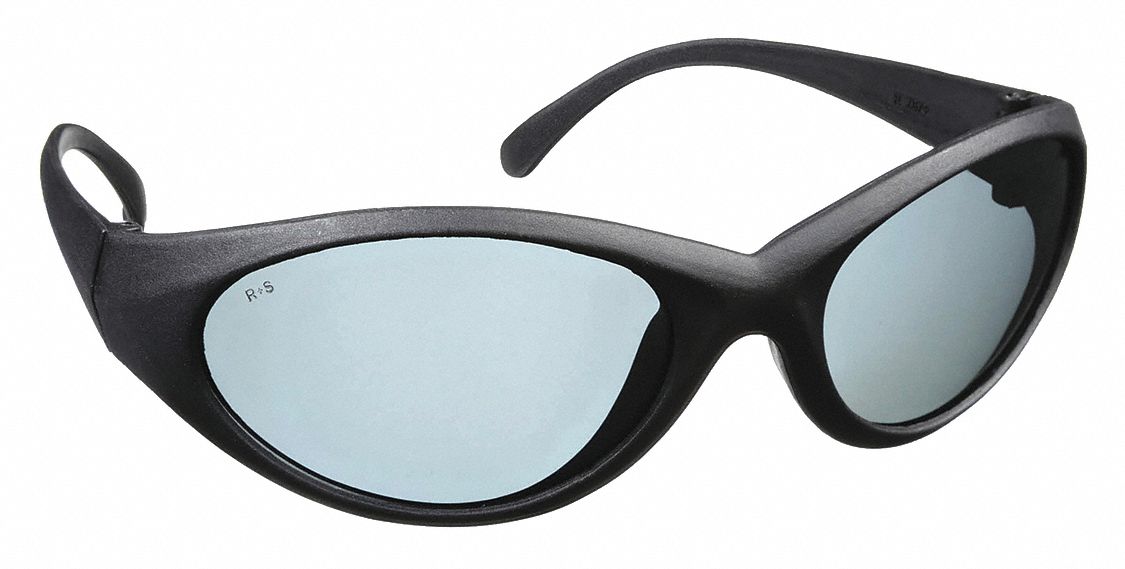 Polarized Safety Glasses, Smoke, Uncoated