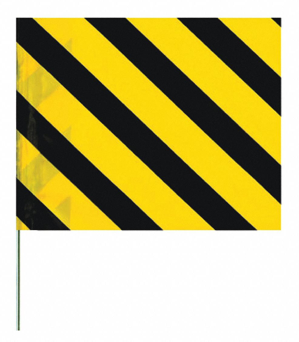 flag with black stripes