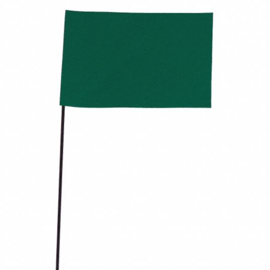 What Is A Green Marking Flag? | Backyard Utility Marking Flag Guide ...