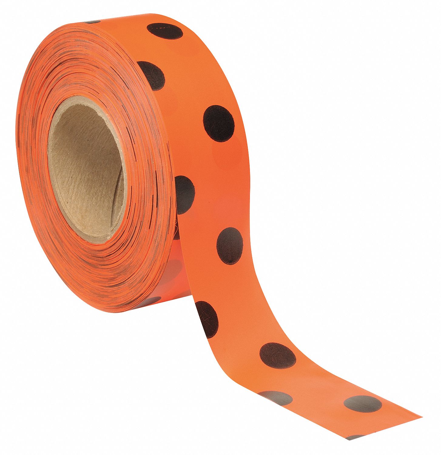 FLAGGING TAPE,VINYL,1 3/8 IN ROLL W