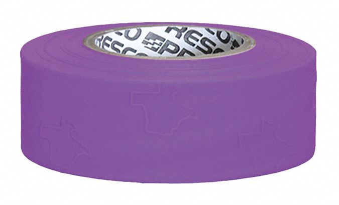 FLAGGING TAPE,VINYL,1 3/16 IN ROLL W