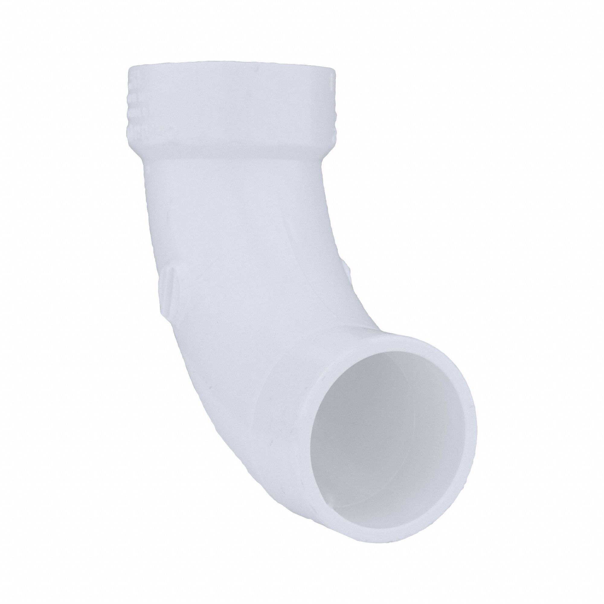 GRAINGER APPROVED PVC Street Elbow, 90 Degrees , Long Sweep, Spigot x