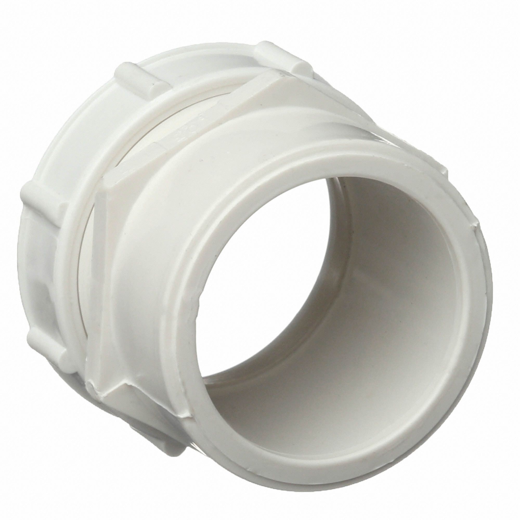 GRAINGER APPROVED PVC Male Trap Adapter with Nut and Washer, Socket x