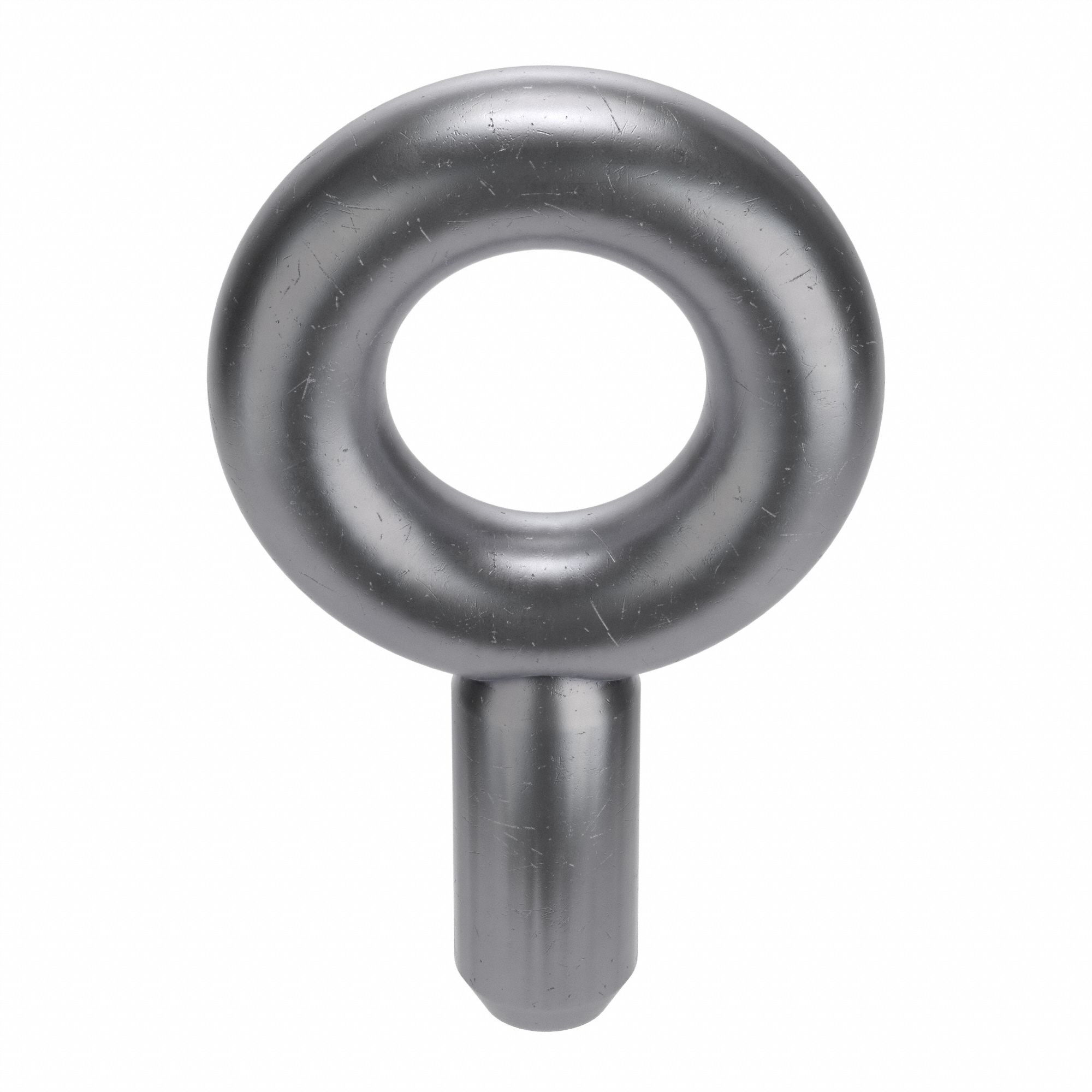 Machinery Eye Bolt Blank: Without Shoulder, Steel, Plain, 3 3/4 in Shank Lg, 2 7/8 in Eye Inside Dia