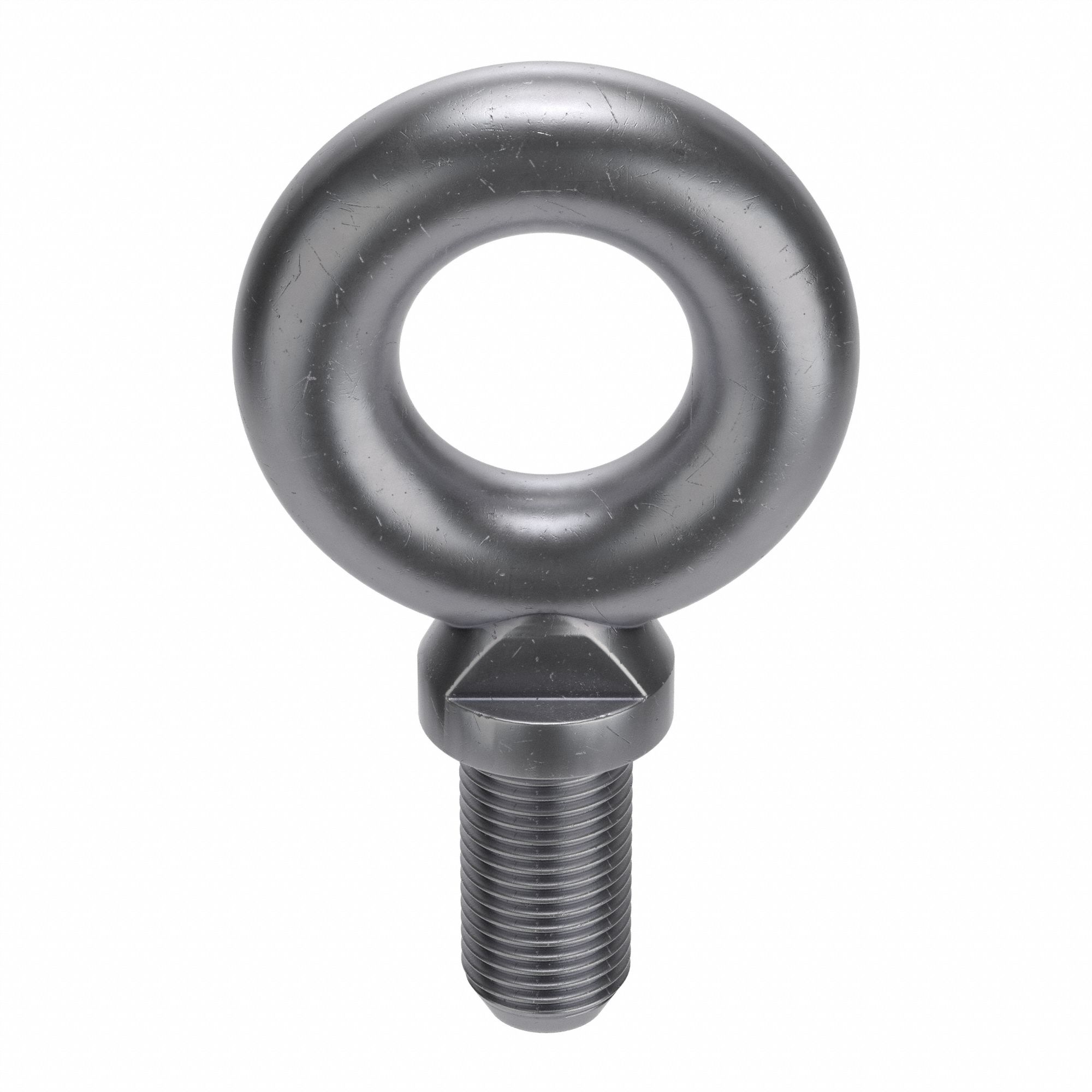 Machinery Eye Bolt: With Shoulder, Steel, Plain, 5 in Thread Lg, 5 in Shank Lg, 4 in Eye Inside Dia