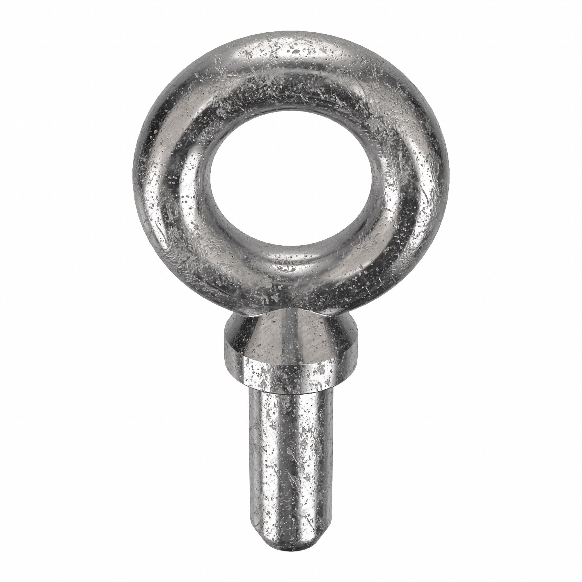 Machinery Eye Bolt Blank: With Shoulder, 316, Stainless Steel, Plain, 2 1/2 in Shank Lg