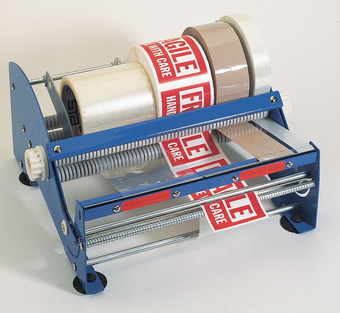 GRAINGER APPROVED Manual Label Dispenser, Label Dispenser Style Manual