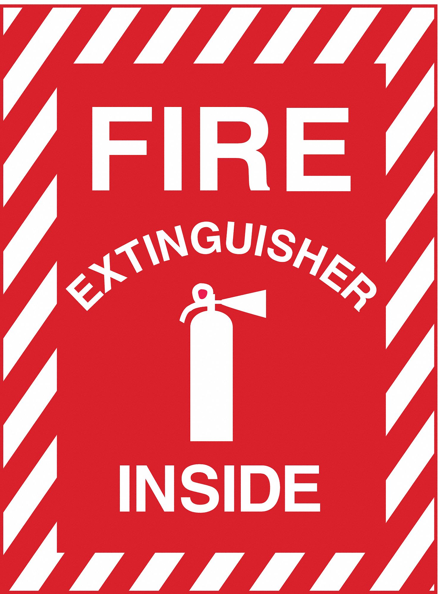 SIGN FIRE EXT 14X10