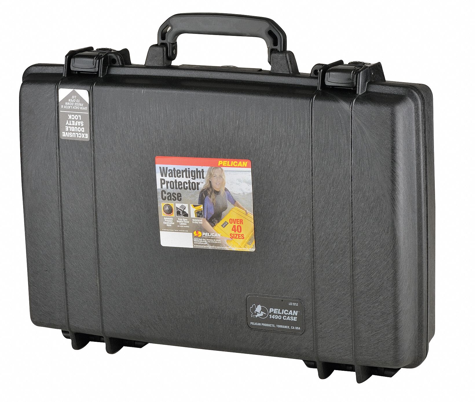 CASE  W/FOAM 50.5x35.4x11.9CM, BLK