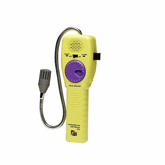 Combustible Gas Detector: Detects Combustible Gases, Audible/Visual Indicator