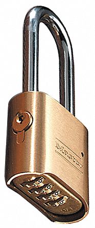 4 dial combination padlock