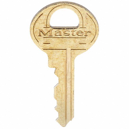 Key-Controlled Scrolling Combination Padlock Control Key: P569 Control Key,  MASTER LOCK, 4HY70