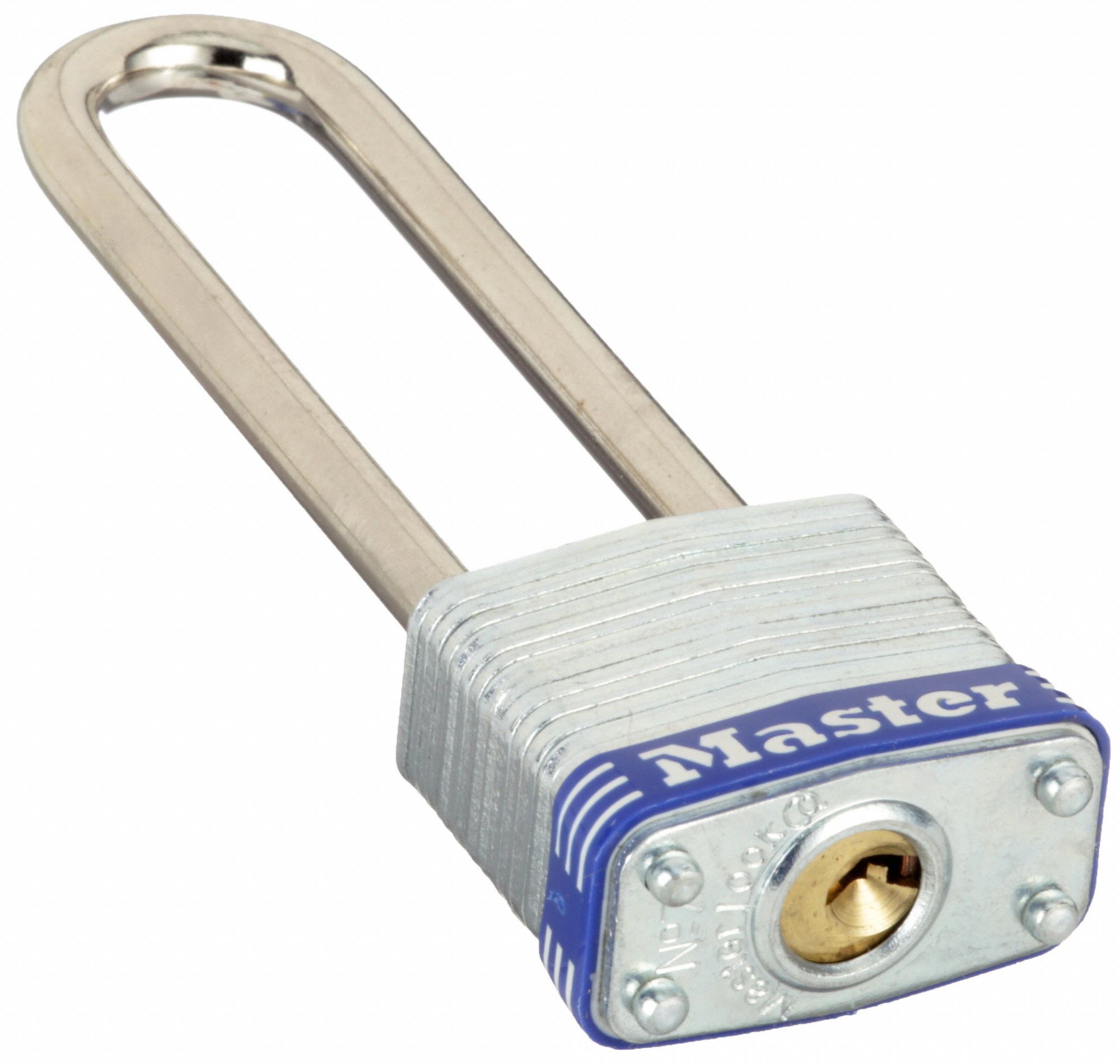 MASTER LOCK Keyed Alike, Padlock, Steel, Shackle Type Long Shackle