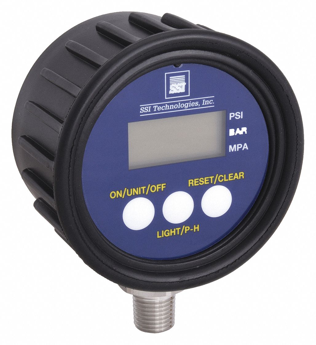 DIGITAL PRESSURE GAUGE,3000 PSI MG1