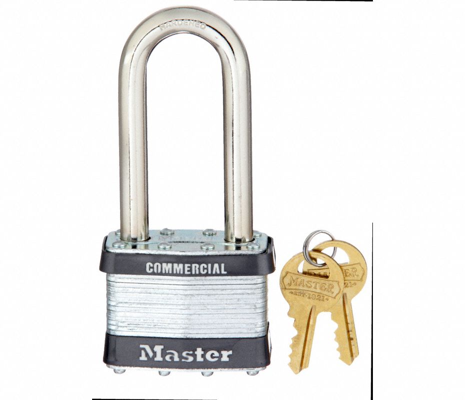 MASTER LOCK Candado, Acero, 2-1/2