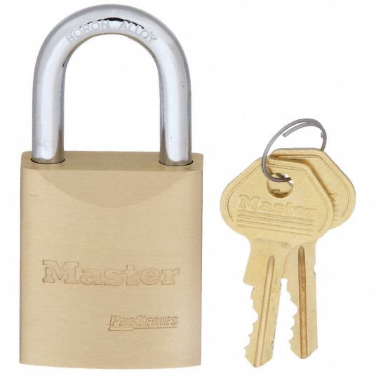 Padlock, Brass (1-3/4 in)