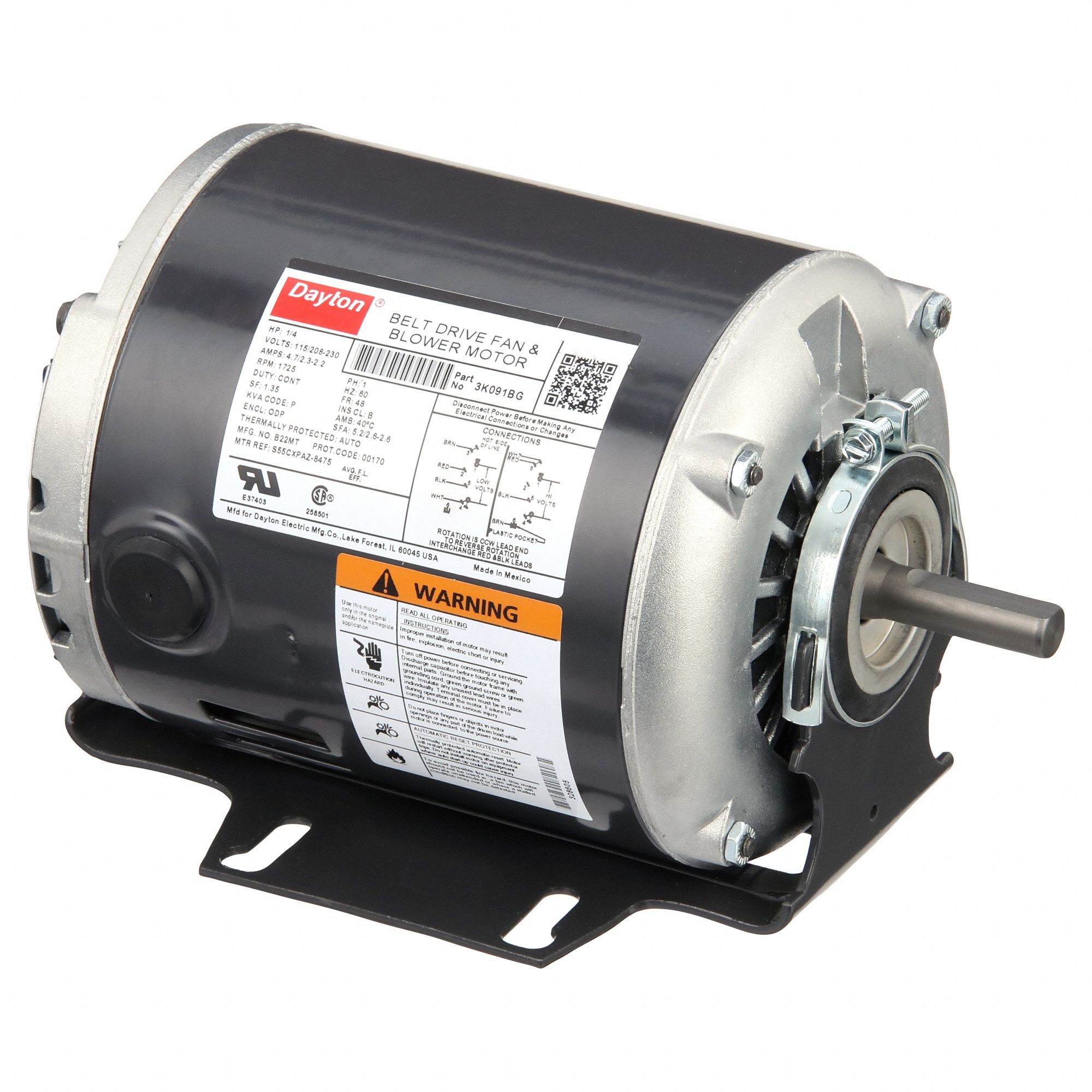 Electric motor 2025 belt drive