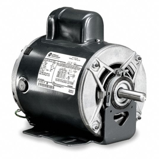 Belt Drive Motor, 1 HP, Capacitor-Start, Nameplate RPM 1725, No