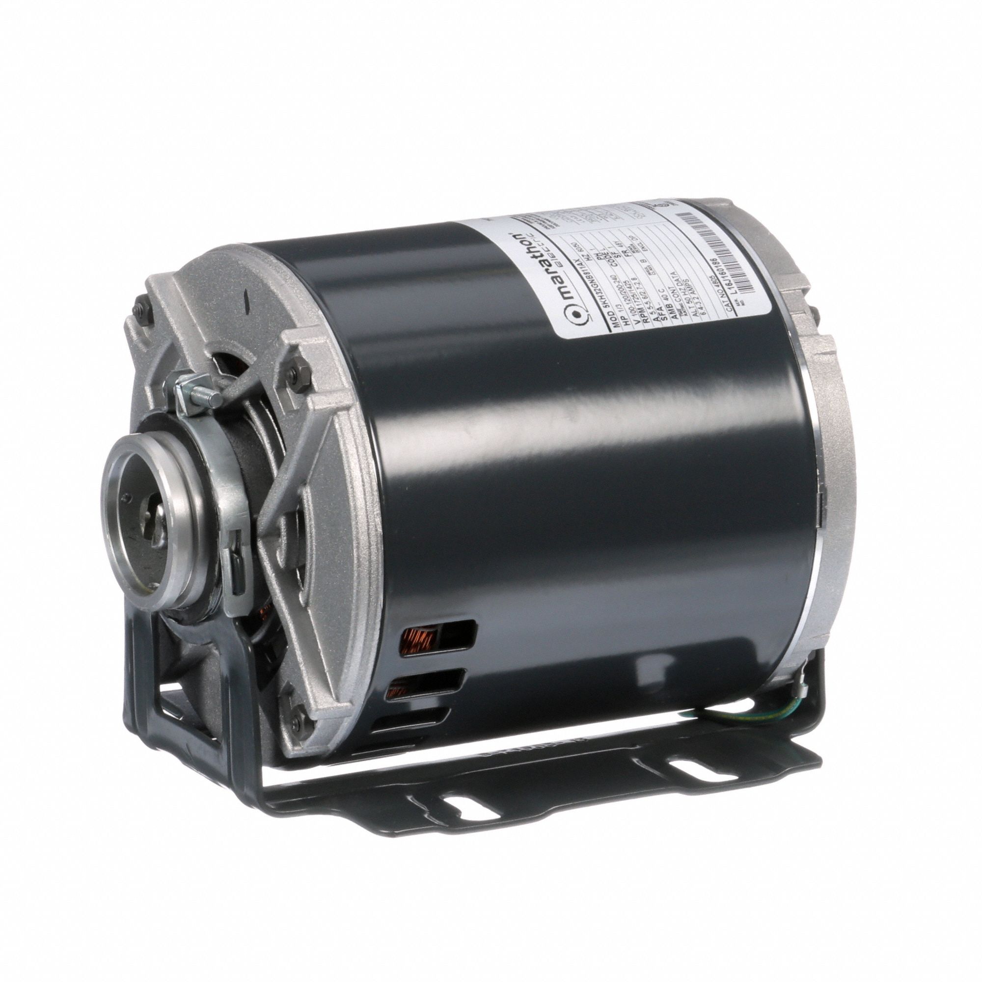 thumbnail image 2 of Leeson 5KH32GNB811X Carbonator Pump Motor – 1/3 HP, 1725 RPM, Cradle Base 2 of 4