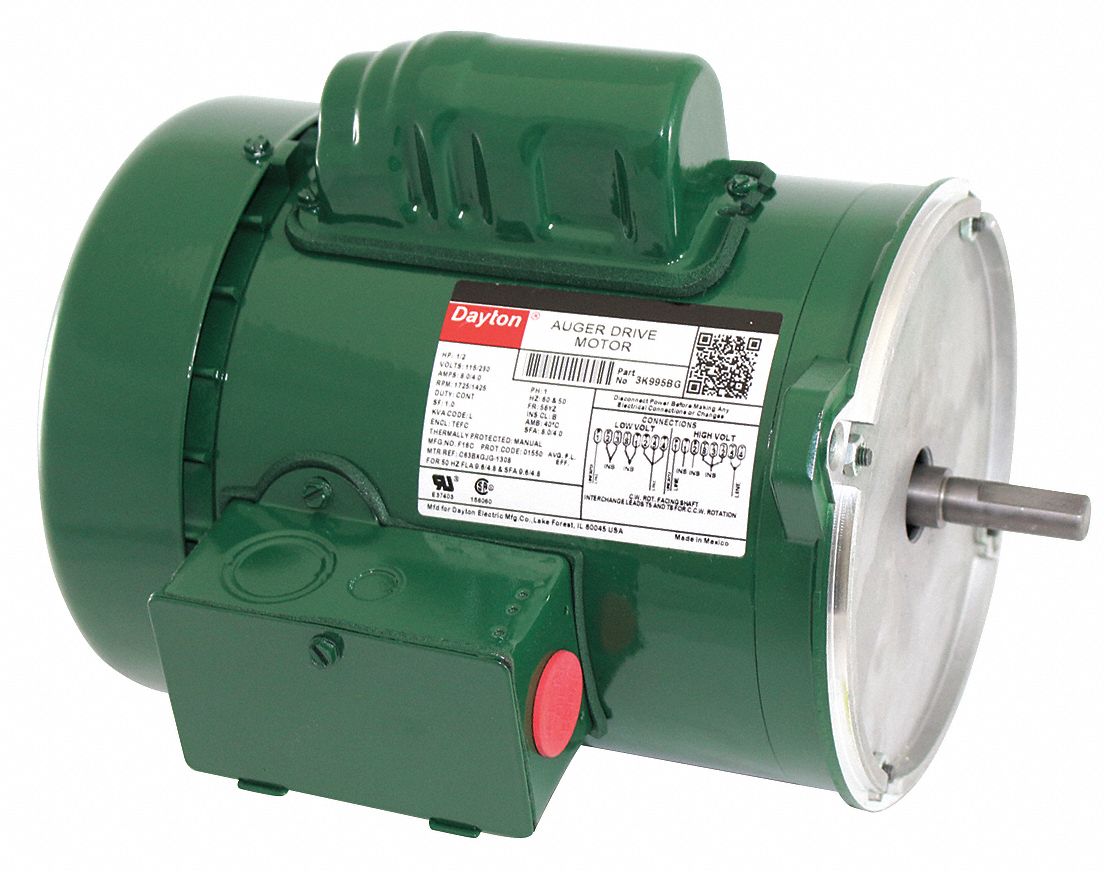 FARM DTY MTR,CAPSTRT,TEFC,1/2HP,1725RPM