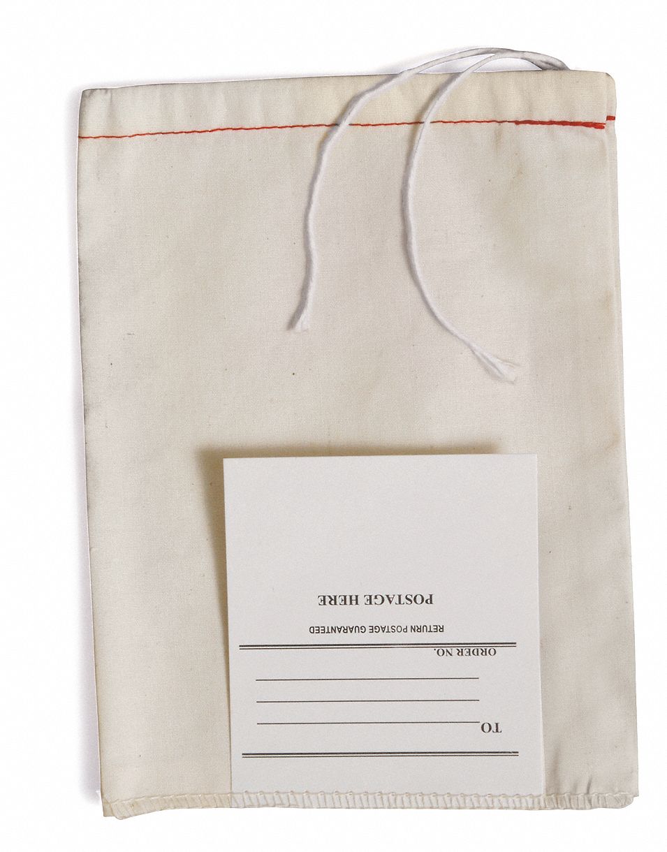 5DJA6 - Drawstring Mailing Bag with Tag PK100