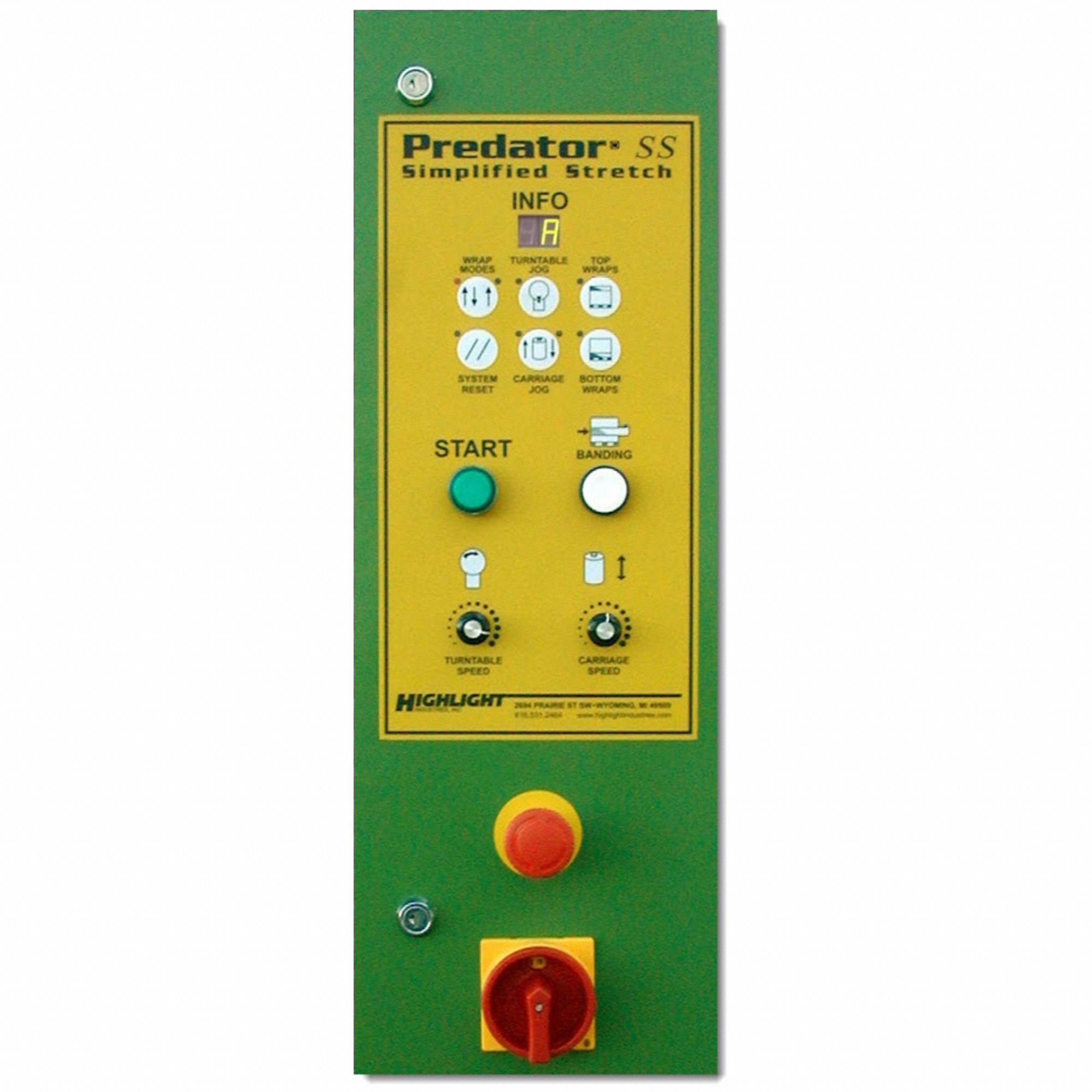 HIGHLIGHT Stretch Wrap Machine Stretch Wrap Machine, Semi Auto Machine