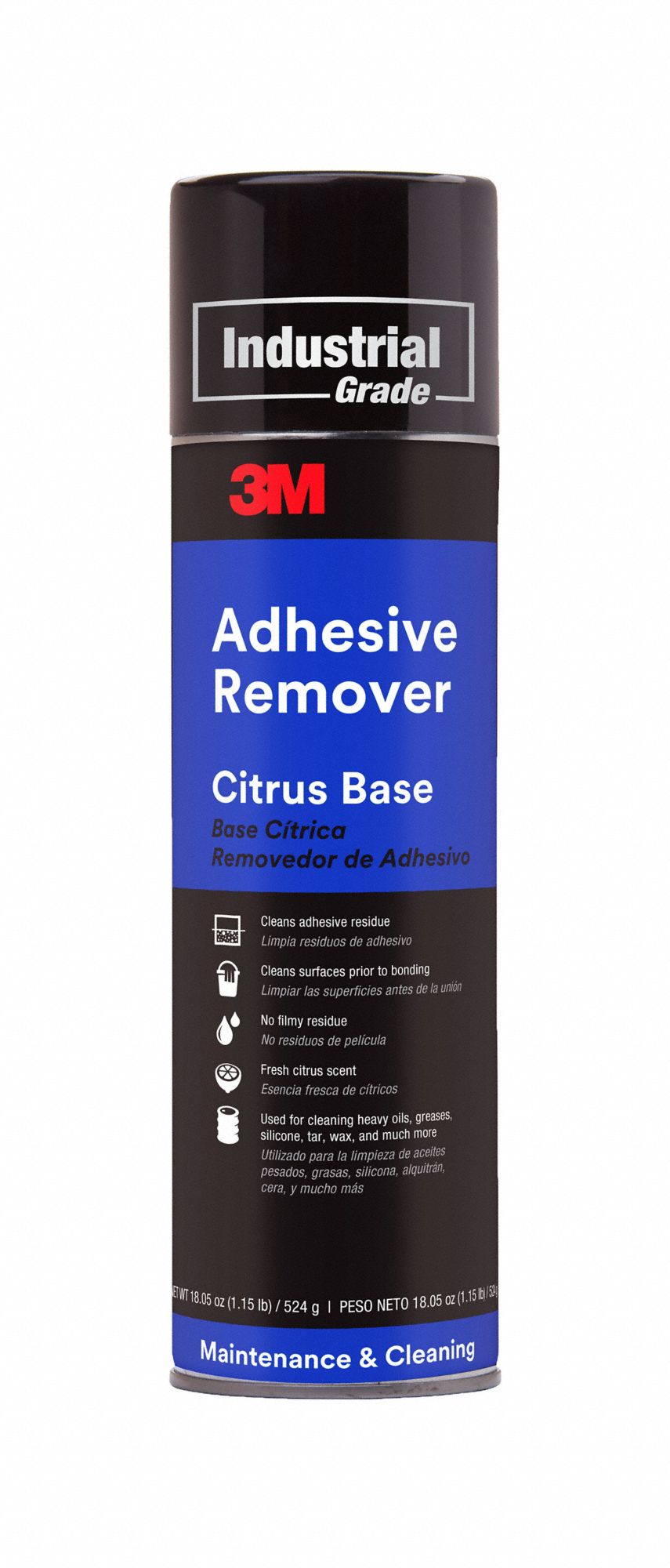 3M™ Adhesive Remover Citrus Base 6041, 24 fl oz Can (Net Wt 18.5 oz) - The  Binding Source