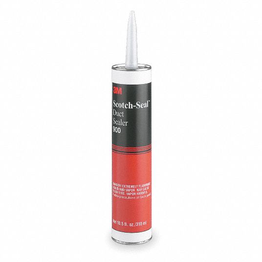 3M Gray ScotchSeal 900 Duct Sealer, 1/10 gal Cartridge Cartridge