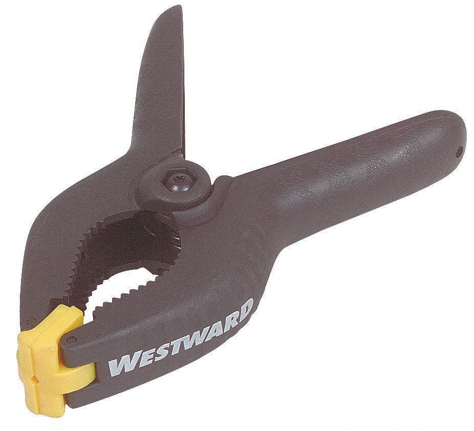 WESTWARD Spring Clamp 2 in Max. Jaw Opening (In.), 6 in Lg (In.), High