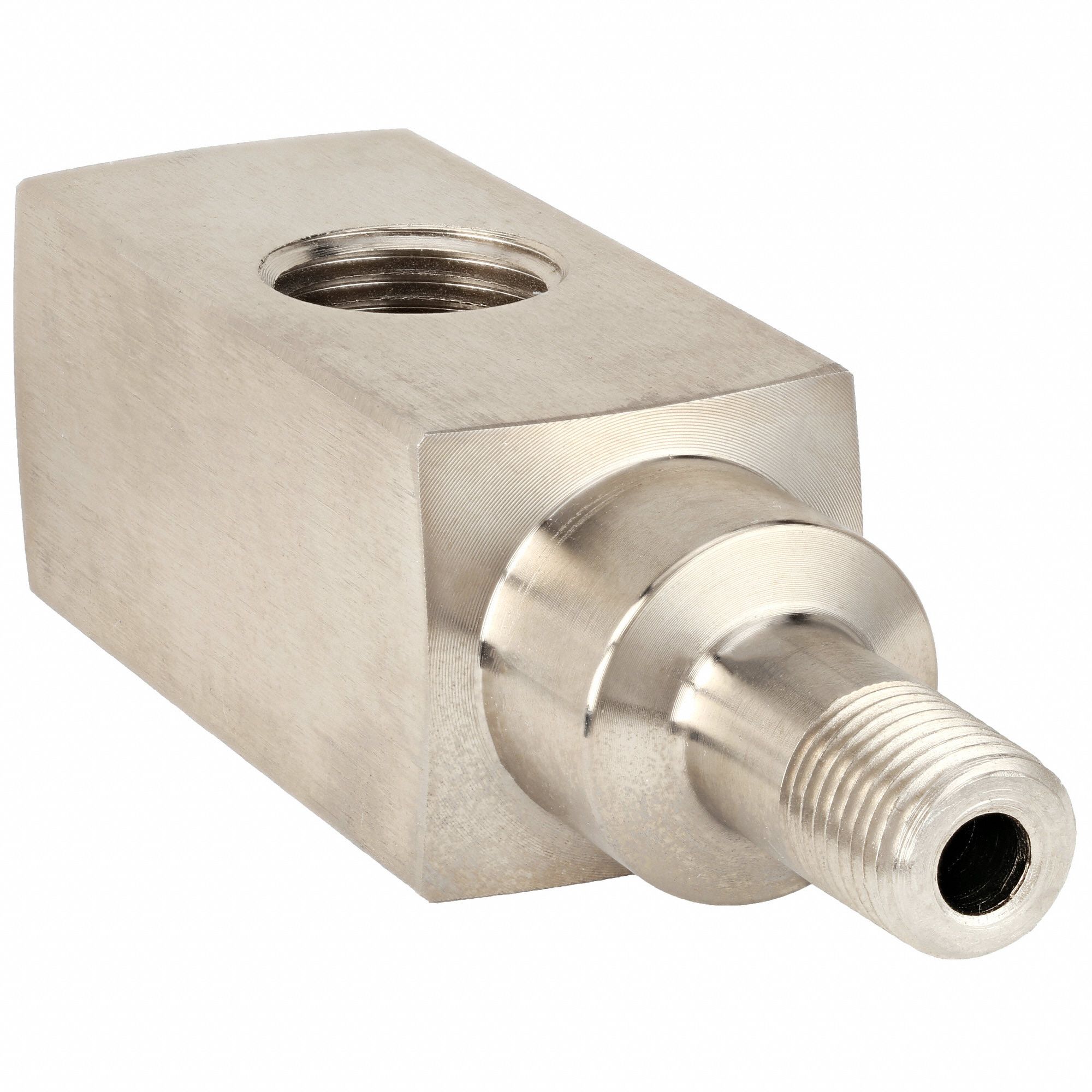 ENERPAC Gauge Adapter GA4, Gauge Port 1/2 in Female NPTF, Hose Port 3/8 in Female NPTF 3KD40