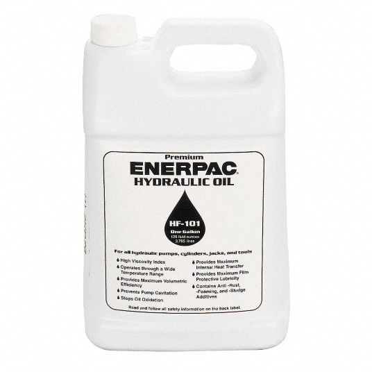 ENERPAC Hydraulic Oil 1 gal, Jug, ISO Viscosity Grade 32 3KD76HF101 Grainger