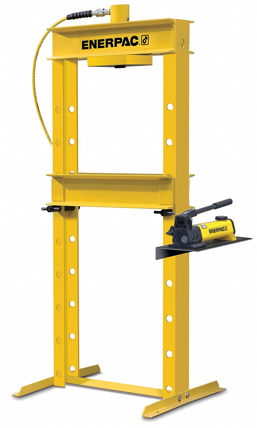 ENERPAC Hydraulic Press, Pump Type Manual, Frame Type HFrame, Frame