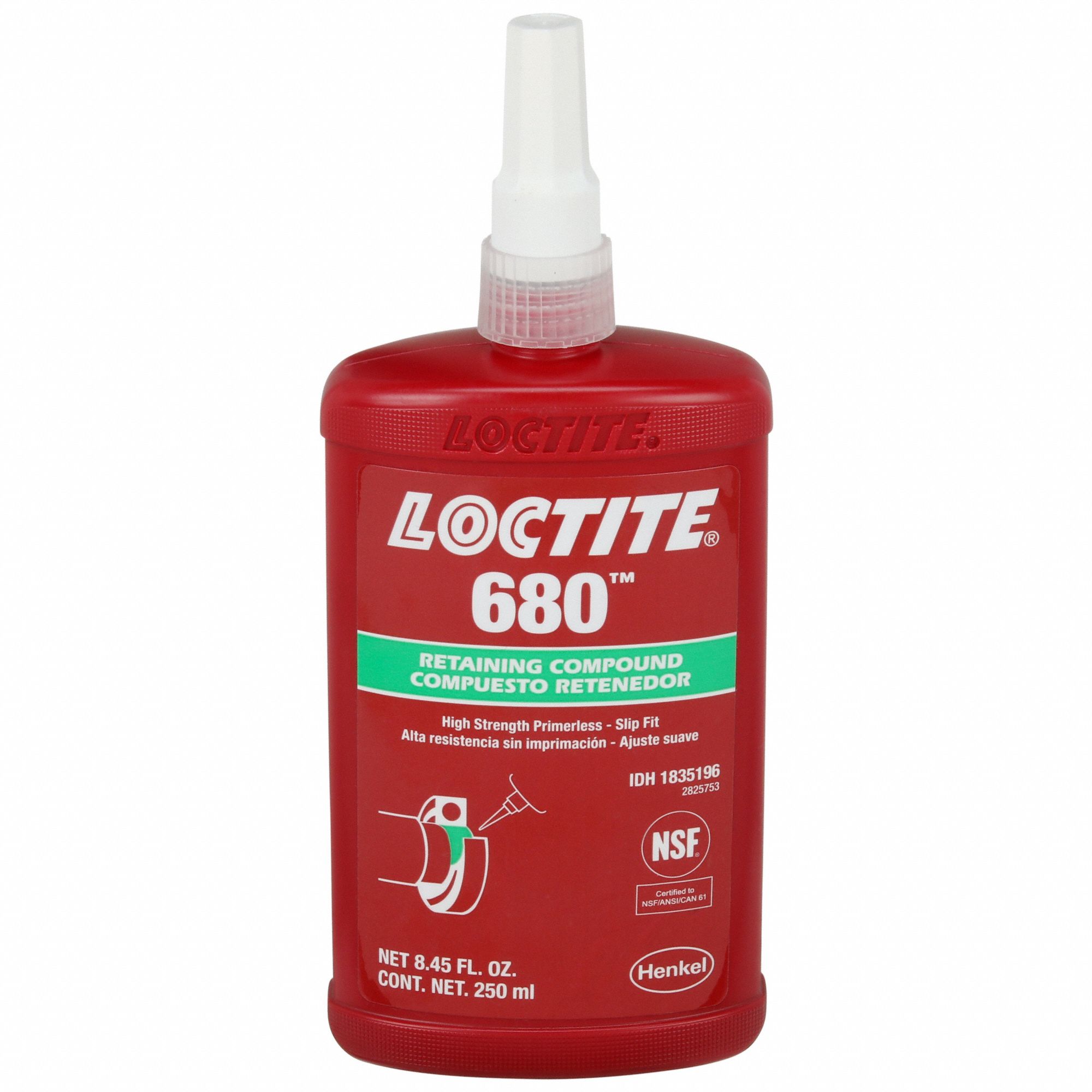 LOCTITE, 680, 8.5 fl oz, Retaining Compound - 3KE51|1835196 - Grainger