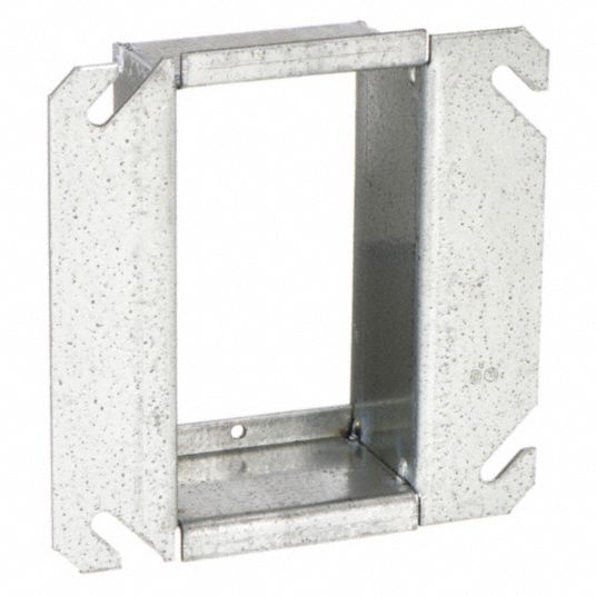 RACO, Galvanized Zinc, Silver, Plaster Ring - 3KF42|785 - Grainger