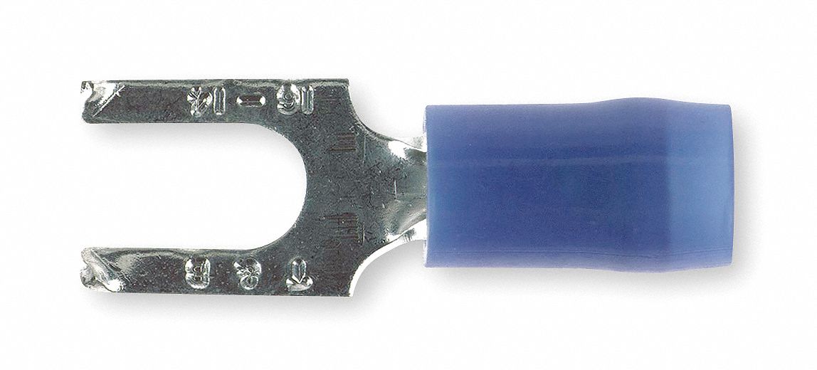 STAKON Fork Terminal, Flanged Terminal Type, Crimp Connection Type