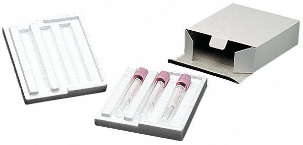 THERMOSAFE TEST TUBE LAB MAILING SLEEVE,PK300 - Laboratory Mailers ...