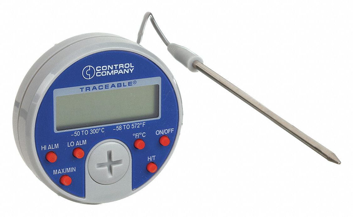 Digital Probe Thermometer with 5.75 Stainless Probe