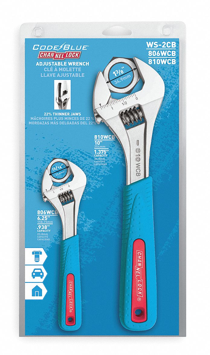 Code blue outlet crescent wrench