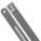 CABLE TIE, 24 IN L, 7½ IN MAX BUNDLE, 0.47 IN W, SILVER, 100 PK