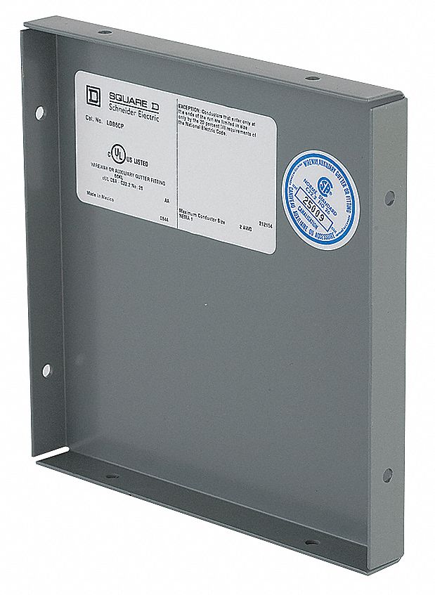 Wireway Accessory Closing Plate 6x6 in.