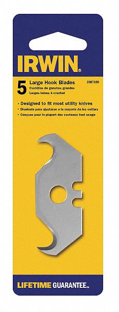 Hook Utility Blade, 11/16" W,  PK5