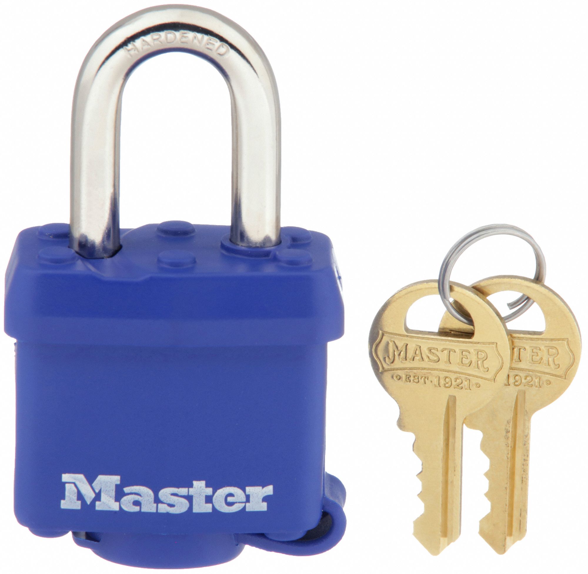 Padlock: 3/4 in Vertical Shackle Clearance, 1/2 in Horizontal Shackle Clearance, 3/8 in Shackle Dia