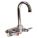 GOOSENECK KITCHEN/BATHROOM FAUCET: ADVANCE TABCO, HEAVY DUTY, BRASS, 0.5 GPM FLOW RATE