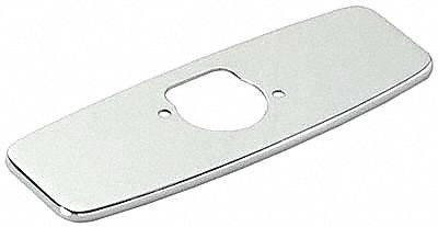 Trim and Cover Plate: For Z825/Z861/Z863 Series, Zinc, Chrome Finish, 2 3/4 in Overall Wd