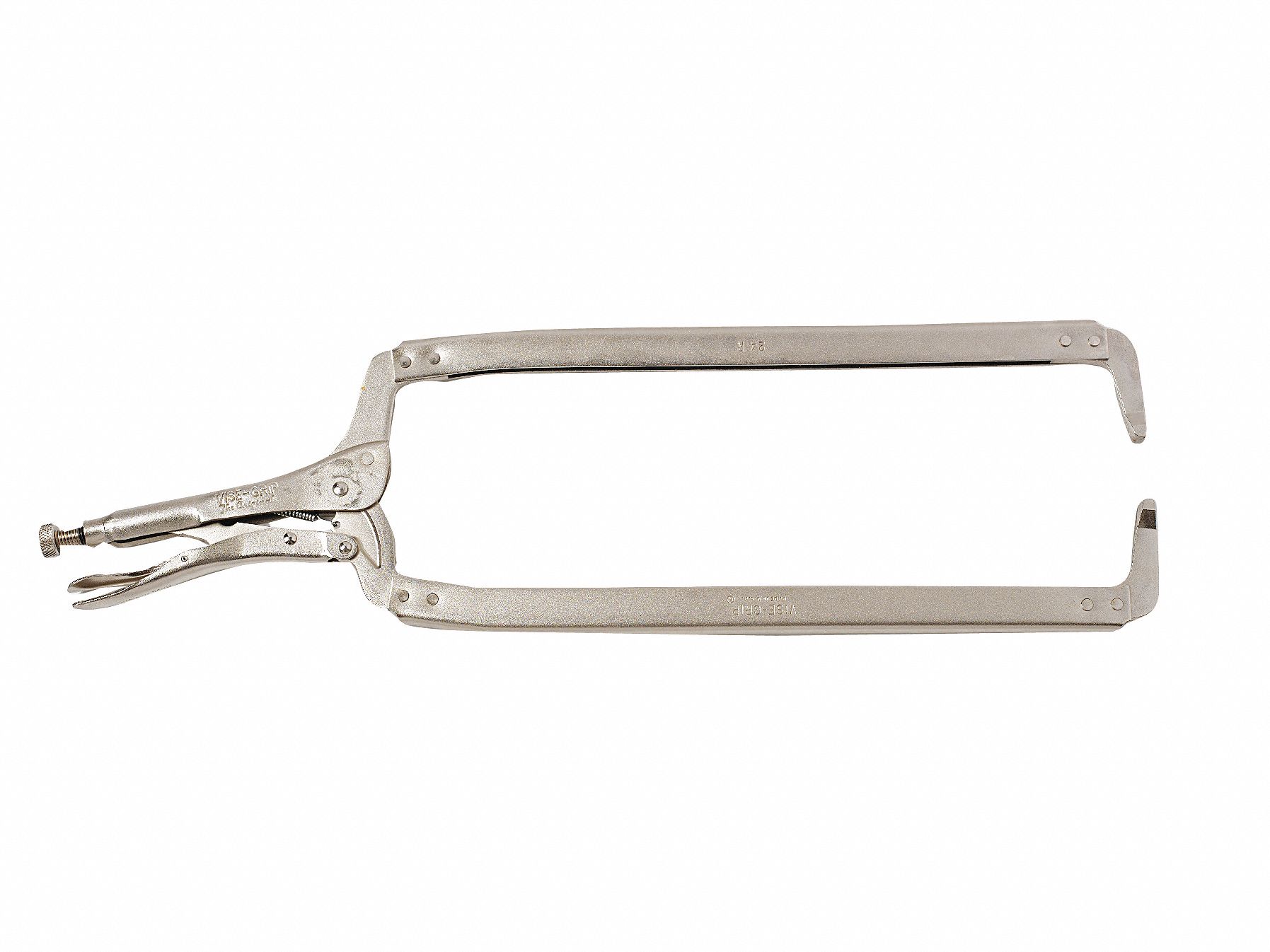 IRWIN VISEGRIP 24 in Locking CClamp, 10 in Max. Opening, 15 1/2 in